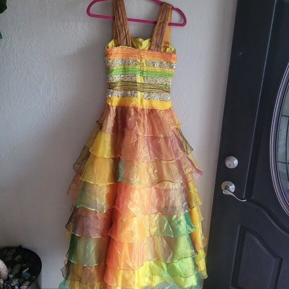 Xcite Vintage Beaded Gown Ball Gown Size M - Picture 4 of 11